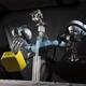 Illustration for article titled The Photographic History Of Robots As Restaurant Employees